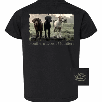 Three Dogs Toddler Tee