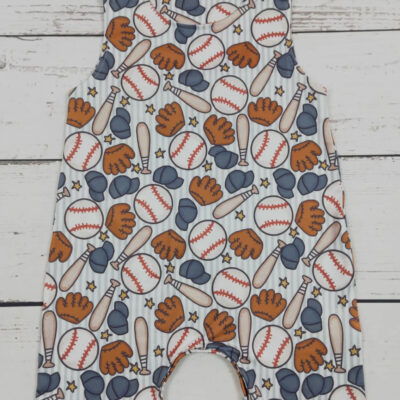 Play Ball! Baseball Romper