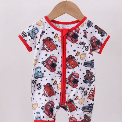Disney Pixar Cars Short Sleeve Bamboo Romper