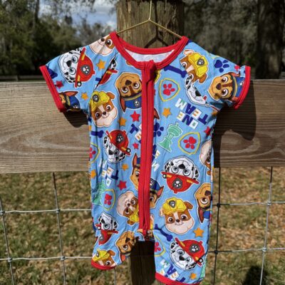 Paw Patrol Bamboo Zipper Romper